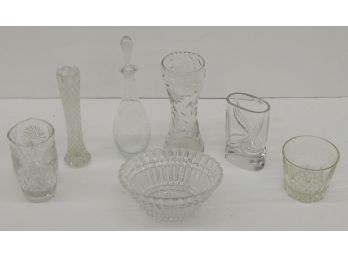 Misc Clear Glass Lot