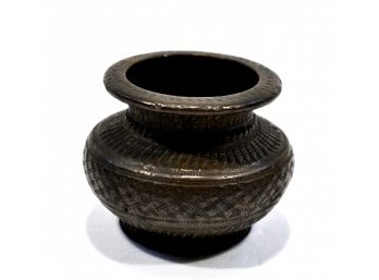 Small Ancient Bronze Vessel Archaeological Find