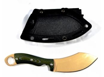 Unusual Fixed Blade Knife With Tactical Belt Holder