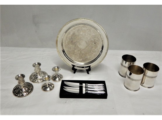Assortment Of Silver Plate