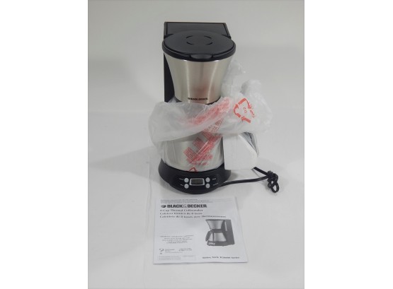 Brand New In Box 8 Cup Black & Decker Coffeemaker
