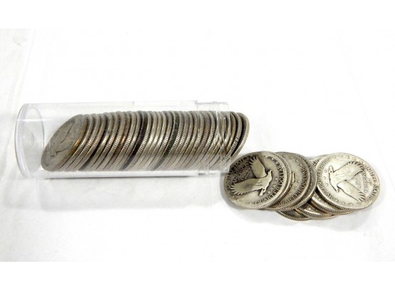 Roll Of 40 Standing Liberty Silver Quarters