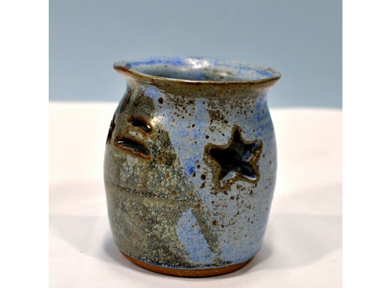 Vintage Studio Art Pottery Vase Signed