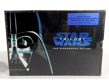 Vintage New VHS Set STAR WAR TRILOGY Widescreen Edition Sealed