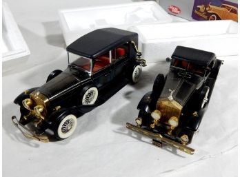 Lot 2 Vintage Transistor Cars Lincoln & Rolls Royce Boxed