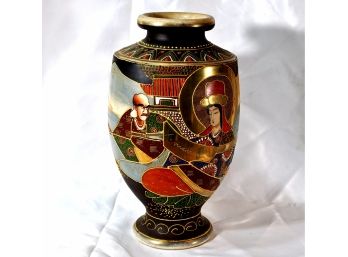 Vintage Oriental Satsuma Vase