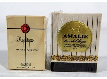 Lot 2 Vintage Unopened Perfumes Replique Amalie