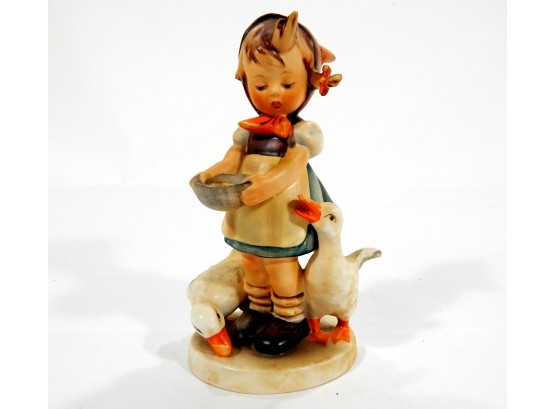 Vintage HUMMEL GOEBEL Figurine - Girl With Geese