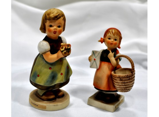 Pair Vintage HUMMEL GOEBEL Figurines - For Mother & Meditation