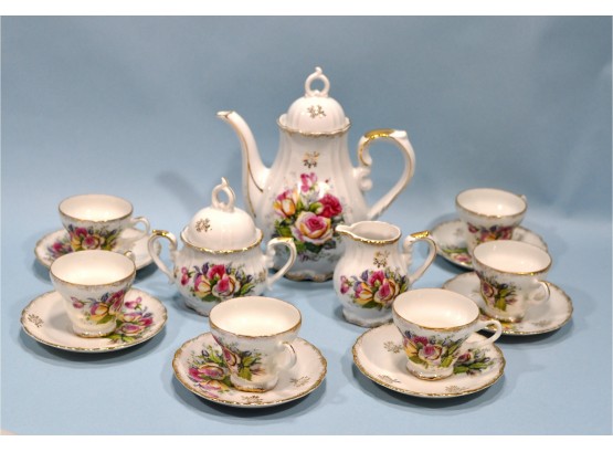 Vintage ROYAL CROWN Porcelain Tea Service
