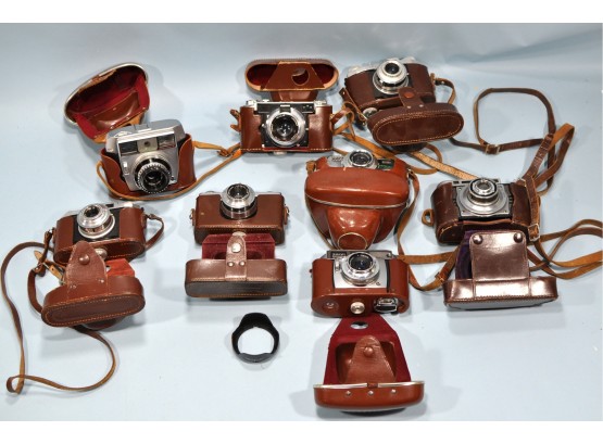 Lot 8 Vintage German Photo Cameras