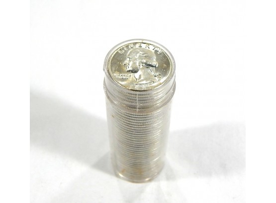 Roll 1961 Silver Quarters Brilliant Uncirculated