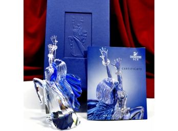 Large SWAROVSKI Crystal Figurine 'ISADORA' Magic Of Dance Box & Papers