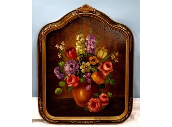Original Henry L. SANGER (1892-1949) Floral Still Life Oil Painting