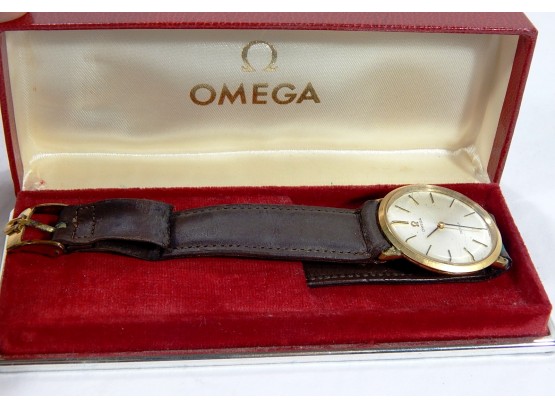 Original OMEGA De Ville Wristwatch With Box