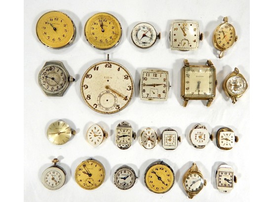 Vintage Mechanical Watch Movement Lot