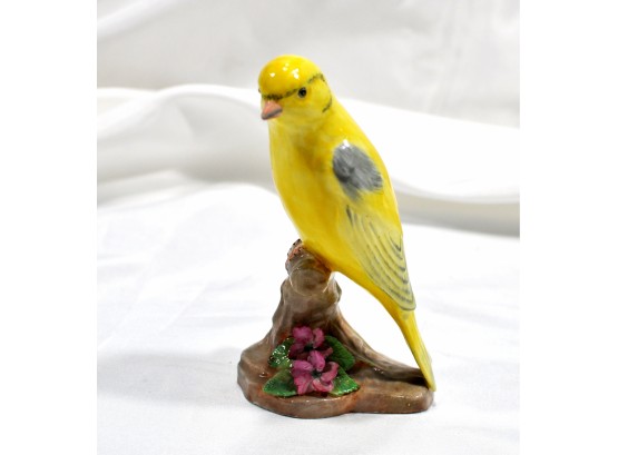 Antique ROYAL PRINCE Bone China Yellow Bird Figurine Fondeville England