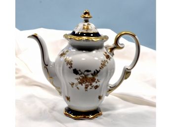 Large Vintage WEIMAR German Porcelain Teapot