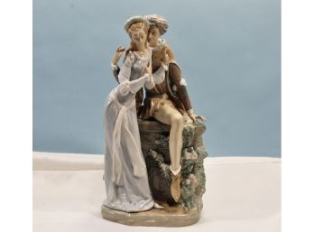 Rare Very Large 1974 LLADRO 'Lovers' Figurine Perfect Condition
