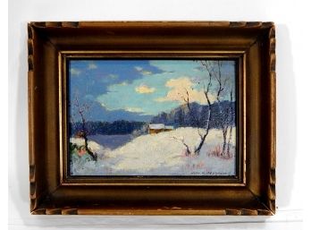 Original John REINON Landscape Oil Painting