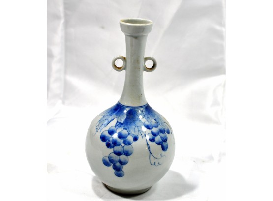 Antique Oriental Porcelain Vase Signed