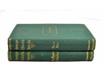 Antique 2 Volumes George Eliot's Novels 1869