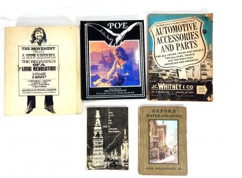 Lot 5 Vintage Books- Movement Toward New America