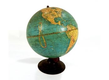 Vintage Geo F. Cram 8' Terrestrial Globe