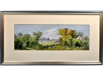 Original WHITNEY Landscape Watercolor