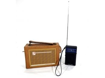Lot 2 Vintage Radios- Realistic, General Electric