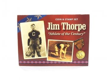 2018 Jim Thorpe Coin Stamp Set