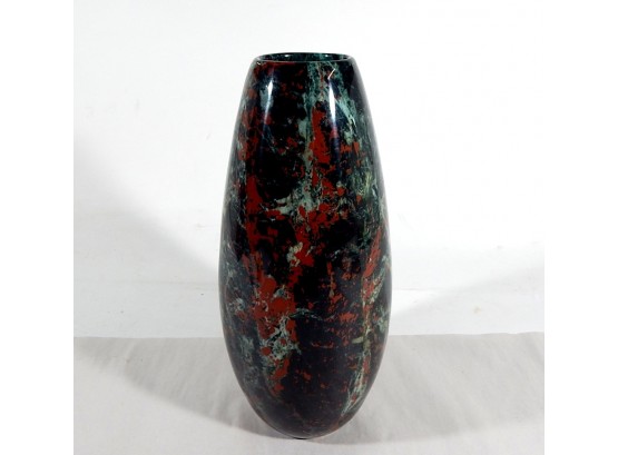Vintage Variegated Marble  Vase