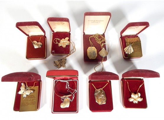 Vintage GORHAM ' Golden Scroll' Line Sterling Silver Jewelry Lot