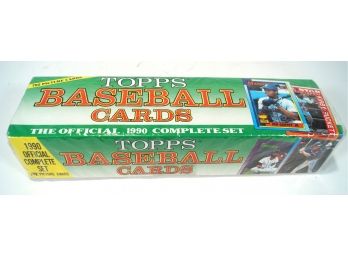 Box Of Topps Baseball Cards 1990