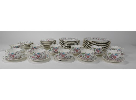 Lot Of Kashmir Royal Worcester Porcelain Made In England