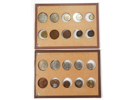 Old Coin Sets- England