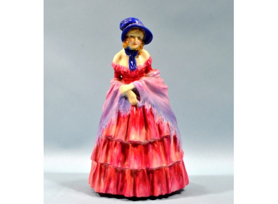 Vintage ROYAL DOULTON 'Victorian Lady' Porcelain Figurine