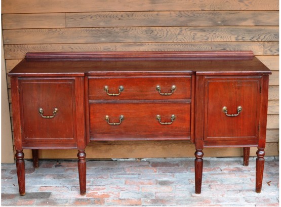 Antique Sideboard Cabinet Buffet Table