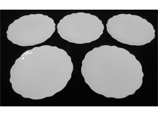 Set Of 5 Aynsley Bone China Plates From England