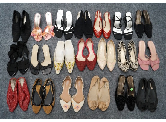Lot Of 20 Shoes - BCBG, Steve Madden, Diane Von Furstenberg & Many More