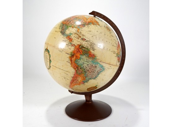 Vintage Globe Reploge Le Roy M. Tolman