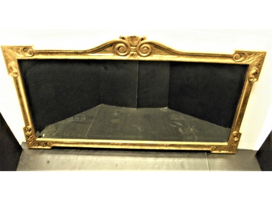 Gold Gilded Mirror.