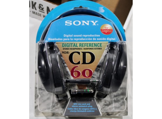Lot 4 Brand New SONY  CD 60 For Digital Headphones Sealed