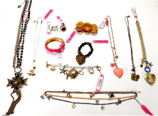 Lot Of Betsey Johnson Jewelry New With Tags