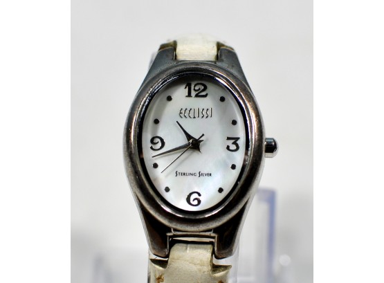 Vintage ECCLISSI  Sterling Silver Watch