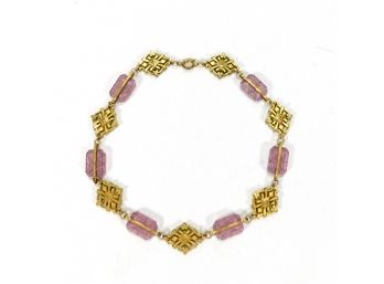 Vintage Goldtone Necklace Chocker