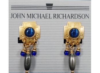 John Michael Richardson Clip Earrings