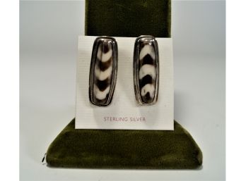 Pair Of Sterling Clip-on Earrings By Elligators