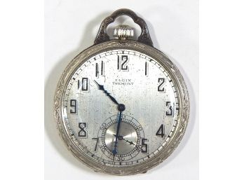 Original 1928 ELGIN TREMONT Pocket Watch - Working