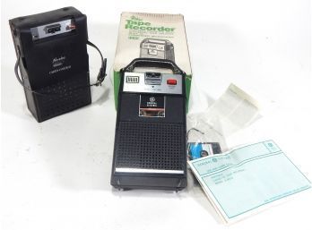 Lot 2 Vintage GE & Norelco Tape Recorders